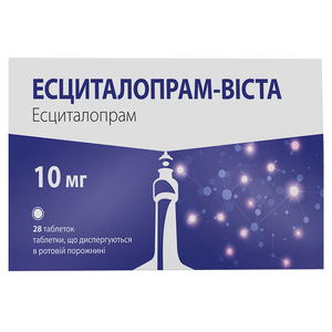 Эсциталопрам-Виста табл. 10 мг №28