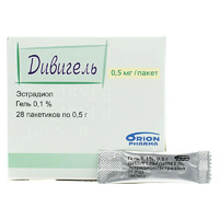Дивигель гель 0.1% по 0.5 г в пакетиках 28 шт.