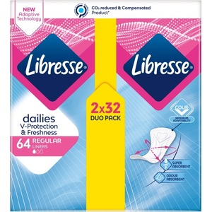 Прокладки Libresse Щоденні Daily Fresh Normal №64