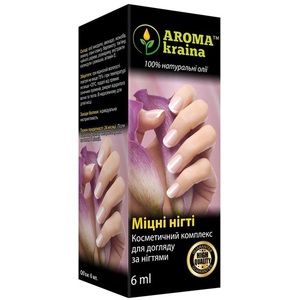Комплекс AromaKraina косметический Крепкие ногти 6мл