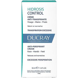 Крем-антиперспирант Дюкрей Hidrosis Control для лица, рук и ног 50мл