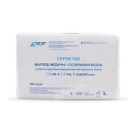 Серветка марл.н/с.7,5х7,5см 8шар.тип17 №100 Віола