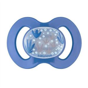 Пустушка Baby-nova сил ортодонт Нічна р.2 блакитна 1шт