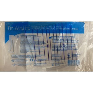 Сечоприймач Dr. White із зворотним клапаном, Т-подібним зливом 2000 мл