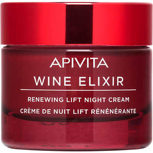 Крем-ліфтинг Apivita WINE ELIXIR Нічний для відновлення шкіри обличчя 50 мл