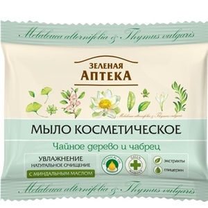 ЗА Мыло Чайное дерево и чебрец 75г