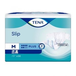 Подгузники TENA для взрослых Slip Plus Medium 73-122 см №1 30 шт