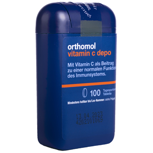 ДУБЛЬ Витамины Ортомол Vitamin C depo (д/поддержки иммун.си-мы) табл.№100