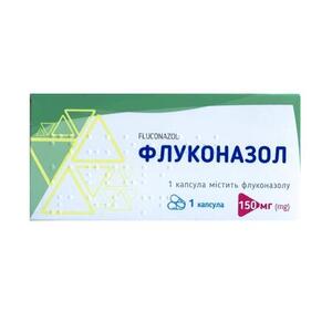 Флуконазол-Астрафарм капсулы по 150 мг 1 шт.
