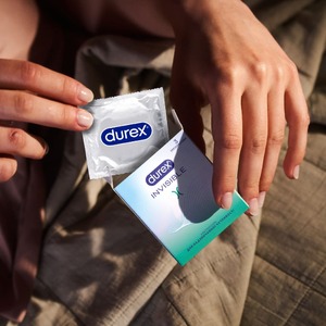 Презервативи латексні з силіконовою змазкою DUREX®  Іnvisible (ультратонкі), З шт
