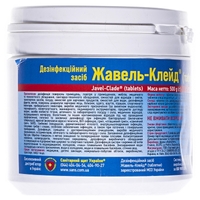 Жавель-клейд ср-во дезинф.табл.№150 банка 500г