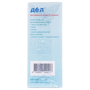 ДОЛ Устройство ЛОР для промывания 240 мл №30 (рецепт №1)
