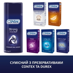 Гель-смазка Contex Strong для анал секса 100 мл 20%