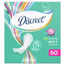 Прокладки ежедневные Discreet Deo Waterlily Multiform №60 Прокладки ежедневные Discreet Deo Waterlily Multiform №60
