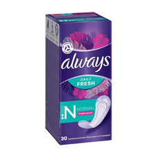 Прокладки Always Daily ежедневные Fresh Normal Свежий аромат №30