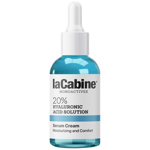 Крем-сироватка LaCabine 20% Hyaluronic Acid 2 in 1 Зволожувальна для обличчя, 20% гіалуронової кислоти, 30 мл