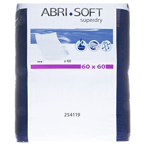 Пеленки ABENA впитывающие Abri-Soft Superdry 60*60 см 1000 мл №1 60 шт