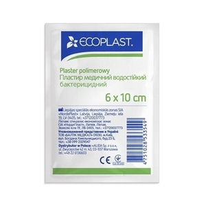 Лейкопластырь NORDEPLAST мед.водост.бактер.6*10см