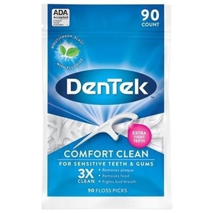 Флосс-зубочистка DenTek Комфортне чищення 90шт