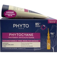 Набор Phyto Фитоциан средство 12х5мл + шампунь 100мл