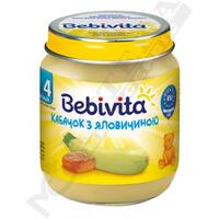 Пюре Bebivita 1822 мясо-овощное Кабачок с говядиной 125 г