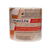 Бинт LAUMA еластичний Latex Free 10 см*3,5 м