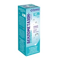 Беклометазон-Здоровье спрей назал.сусп.50мкг/доза фл.180доз