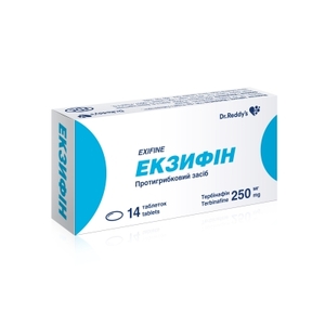 Ламидерм таблетки по 250 мг 14 шт.