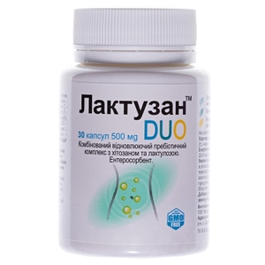 Лактузан Дуо капс.0,5г фл.№30