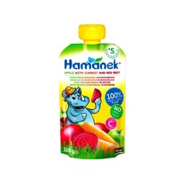 Пюре Hamanek яблоко с морковью и буряком120 г (пауч)