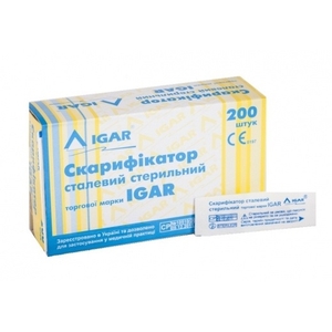 Скарифікатор Igar №1 (200 шт.в уп.)