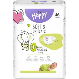 Підгузники HAPPY Before newborn 0-2 кг №46