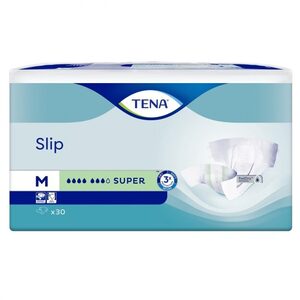 Подгузники TENA для взрослых Slip Super Medium 73-122 см №1 30 шт