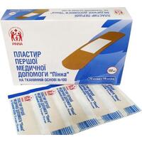 Пластырь Pinna первой мед. помощи ткан. 72 мм х 19 мм №100