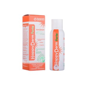 ХеппіДерм Форте-Здоровʼя аерозоль піна по 117 г у балоні