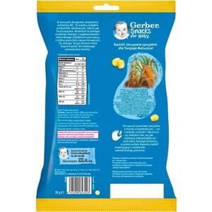 Снеки кукурудзяні Gerber для дітей від 7 міс. 28г