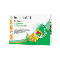 Анги Септ Др Тайсс леденцы со вкусом меда 24 шт. (12х2)