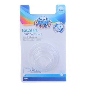 Носик Canpol для бутылочек и поильников EasyStart - силиконовый