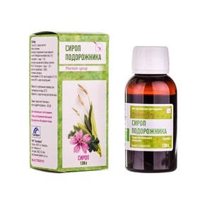 Подорожника сироп по 130 мл во флаконе 1 шт. - Тернофарм