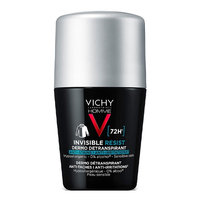 Дезодорант-антиперспірат Vichy Інвізибл Резист кульковий від білих/жовтих плям для чоловіків 72 год 50мл