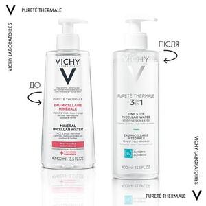Вода Vichy Пюрте Термаль Міцелярна для чутливої шкіри обличчя та очей 400 мл