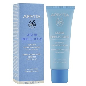 Крем Apivita AQUA BEELICIOUS Комфортный увляжняющий насыщенной текстуры 40 мл