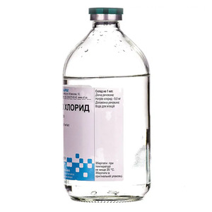 Натрію хлорид розчин для інфузій 0,9% по 400 мл у скляному флаконі 1 шт. - Юрія-Фарм