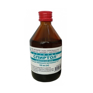 Спиртол розчин 70% 100 мл у флаконі