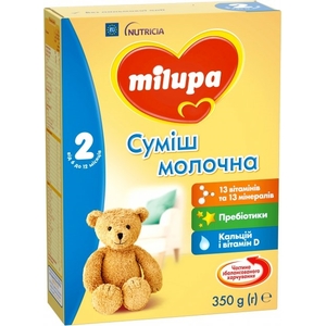 Смесь Milupa Заменитель грудного молока Milupa-2 350 г