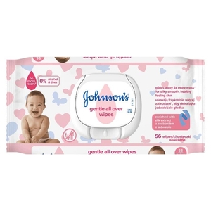 Серветки вологі Jonsons baby Ніжна турбота №56