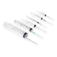 Шприц 3-х комп. с 1-й иглой 22G (0,7х40мм) 5мл Luer Lock №1 Alexpharm