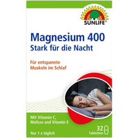 Вітаміни Sunlife Magnesium 400 Stark fur die Nacht табл. №32