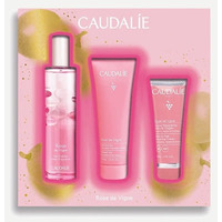 Набор Caudalie Rose de Vigne (крем д/рук 30мл, гель д/душа 50мл, энергетическая туал. вода 50мл)