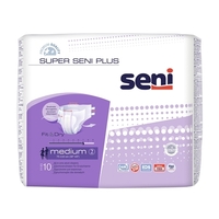 Подгузники для взрослых SENI PLUS 75-110см №10 medium